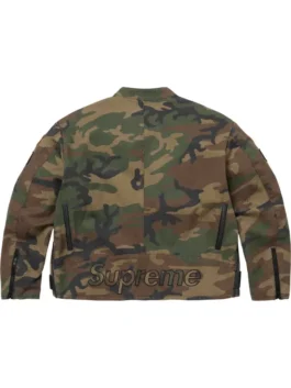 Supreme Cordura Jacket back view showing the professional high density panels and seamless high quality tailoring.