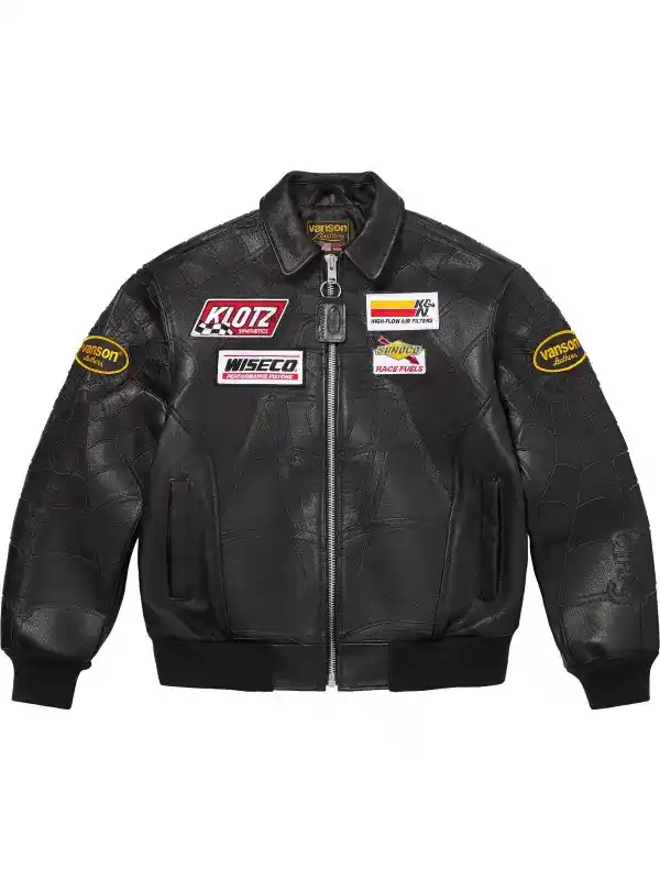 Supreme Spider Man Jacket | Premium Leather Construction