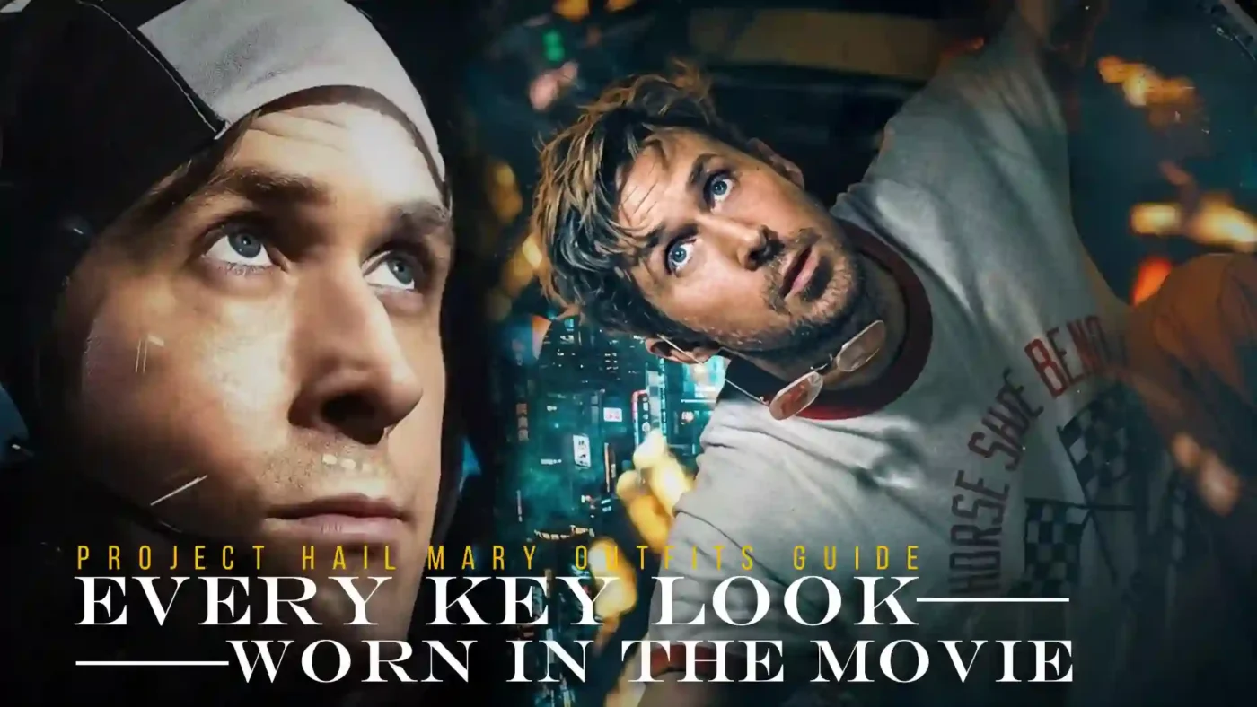 Project Hail Mary Outfits Guide featuring Ryan Gosling key looks and movie wardrobe styles