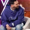 Adam Levine The Voice S29 Chateau Ranch Hoodie showcasing professional fleece grain and luxury pull over closure.