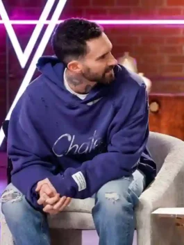 Adam Levine The Voice S29 Chateau Ranch Hoodie showcasing professional fleece grain and luxury pull over closure.