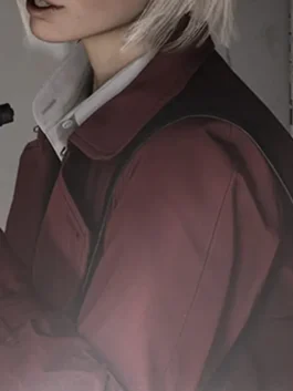 Resident Evil 9 Requiem Alyssa Ashcroft Coat showcasing professional grade stitching and a luxury viscose lining.