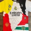 Cristiano Ronaldo Career Tribute Mashup Jersey in professional premium fabric and luxury short sleeves.