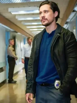 Memory of a Killer Dave Leather Jacket in a professional finish with luxury internal pockets and lapel collar.