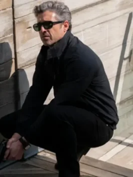 Memory of a Killer Angelo Doyle Jacket featuring professional grade zipper closure and luxury viscose lining.