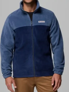 Columbia Men's Steens Mountain 2.0 Full Zip Fleece Jacket featuring professional panels and luxury stand up style collar.