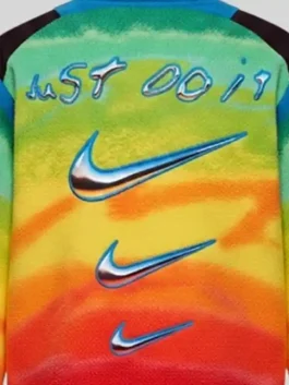 Nike ACG x CPFM Balaclava Hoodie in professional multi-color gradient with a luxury integrated hood.