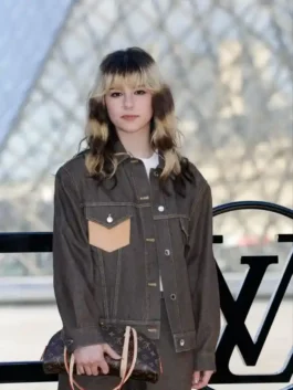 Paris Fashion Week 2026 Alysa Liu Jacket in a professional finish with luxury shirt collar and buttoned cuffs.