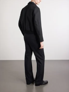 American Idol Season 24 Episode 10 Luke Bryan Wool Blend Black Jacket For Sale