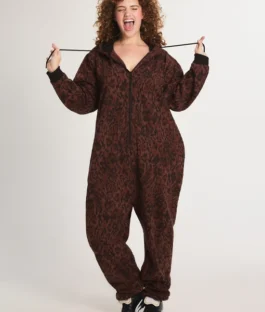 Andre Richardson TV Series Beyond the Gates 2026 Andre Richardson Leopard Rain Print Hooded Onesie