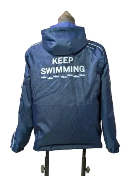 BTS Keep Swimming Blue Jacket Back