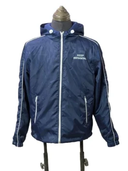 BTS Keep Swimming Blue Jacket Front