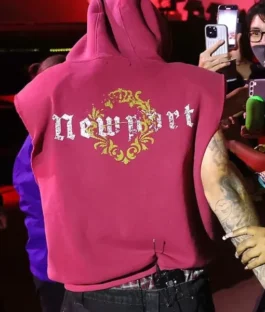 Buy Justin Bieber Coachella 2026 Newport Sleeveless Hoodie For Sale