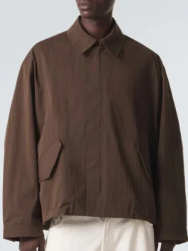 Buy Press Junket 2026 Theo James Cotton Blend Jacket