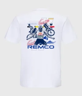 Buy Red Bull BORA Hansgrohe Remco White T-Shirt For Men And Women