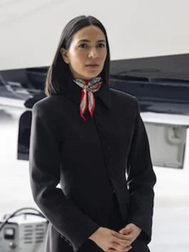 CIA S01 Natalee Linez Black Coat For Sale