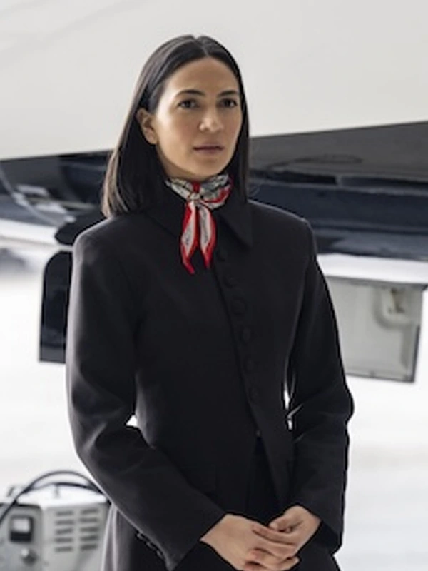 CIA S01 Natalee Linez Black Coat For Sale
