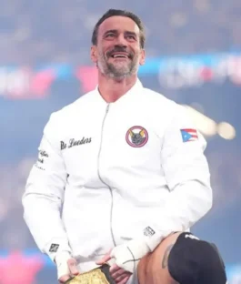 CM Punk WrestleMania 42 White Jacket