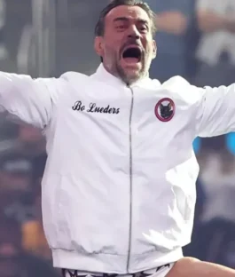 CM Punk WrestleMania 42 White Jacket For Sale