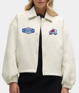 Colorado Avalanche Coach’s Heathered Bone Jacket