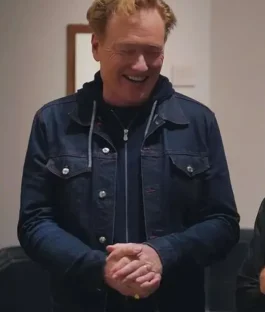 Conan O’Brien Must Go Conan O’Brien Season 2 Denim Blue Jacket