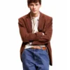 Driver's Ed Sam Nivola Brown Corduroy Blazer