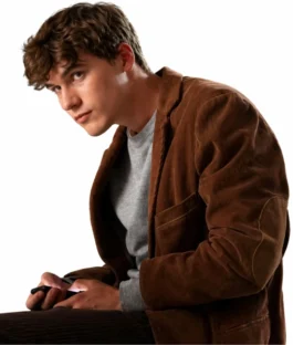 Driver's Ed Sam Nivola Brown Corduroy Blazer For Sale