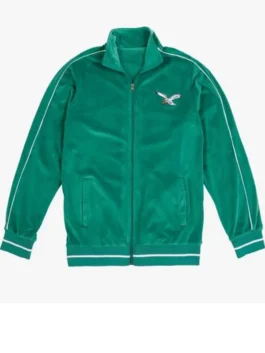 Eagles Velour Green Tracksuit For Sale