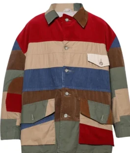 Euphoria Season 3 Rue Bennett Multicolor Cotton Jacket