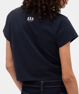 Gap × Victoria Beckham Organic Crop T-Shirt For Sale