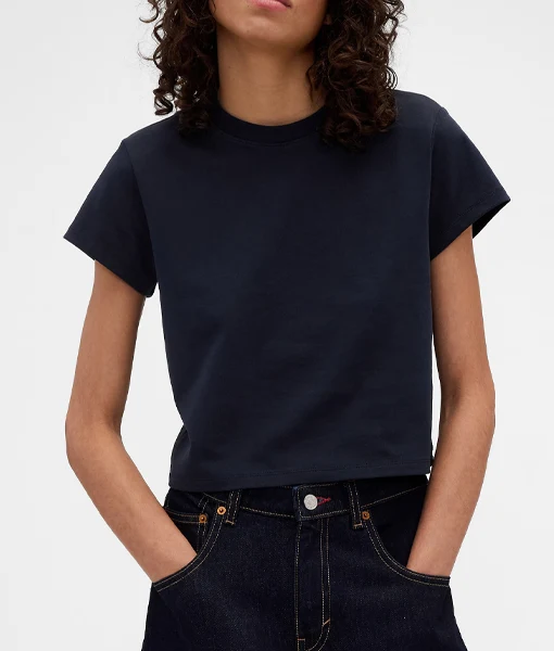 Gap × Victoria Beckham Organic Crop T-Shirt