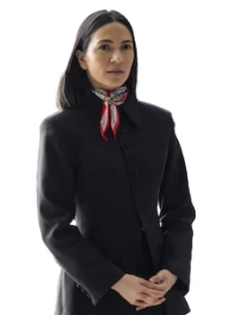 Gina Gosian TV Series CIA S01 Episode 9  Natalee Linez Black Coat