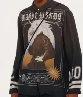 Great Celebrity Bake Off Season 9 Noel Fielding Printed Black Shirt For Sale