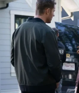 Justin Hartley Tracker Season 3 Green Bomber Jacket For Sale