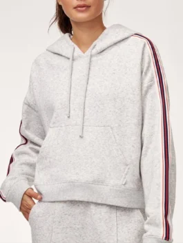 Justine Colan TV Series Law and Order Season 25 Episode 16 Aritzia Tna The Iconic Cream Hoodie
