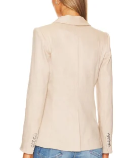 Kate Hudson TV-Series Running Point 2026 Isla Gordon Beige Wool Blazer
