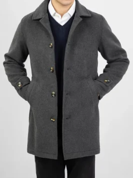 Law and Order Season 25 Vincent Riley Grey Coat