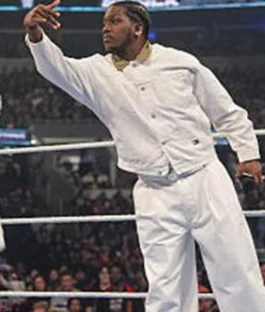 Lil Yachty WWE SmackDown White Cotton Jacket For Men And Women