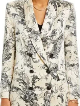 Lindsay Crane Martin Beef White Blazer