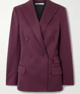 Live with Kelly and Mark 2026 Sarah Michelle Gellar Burgundy Blazer For Sale