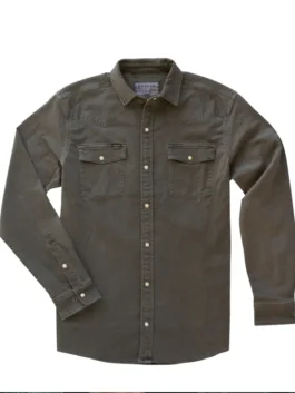 Luke Grimes TV Series Marshals Season 1 Episode 6 Kayce Dutton Long Sleeves Grey Shirt