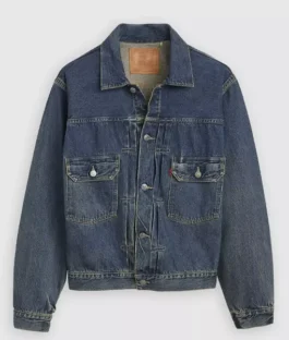 Marshals Season 1 Garretts Denim Blue Jacket