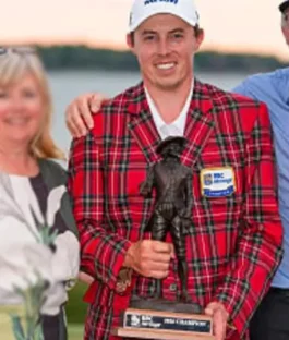 Matt Fitzpatrick RBC Heritage 2026 Checkered Jacket