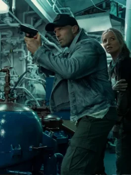 Mutiny 2026 Jason Statham Blue Denim Jacket 2
