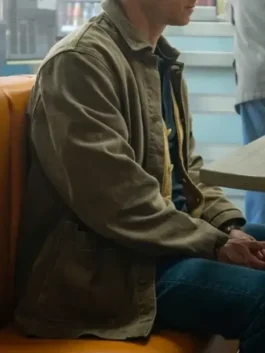 Niall TV Series Half Man 2026 Jamie Bell Green Cotton Jacket