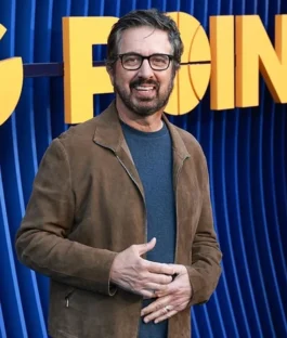 Ray Romano Running Point S02 Premiere Brown Suede Jacket