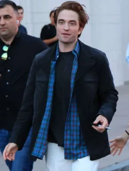 The Drama Robert Pattinson Black Blazer For Sale