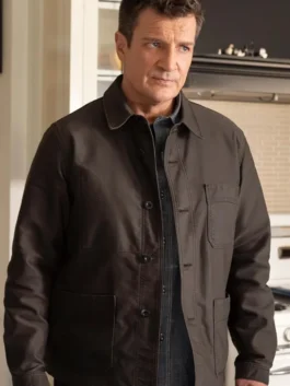 The Rookie S08 John Nolan Brown Jacket 3