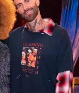 The Voice Season 29 Finale Adam Levine Blaming Youth Black Short Sleeve T-Shirt