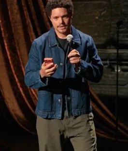 Trevor Noah Joy In The Trenches Denim Jacket